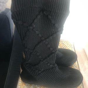 Ugg Classic Argyle Knit Boots